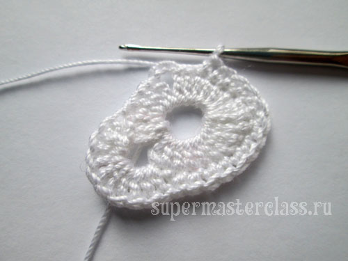 Crochet little heart