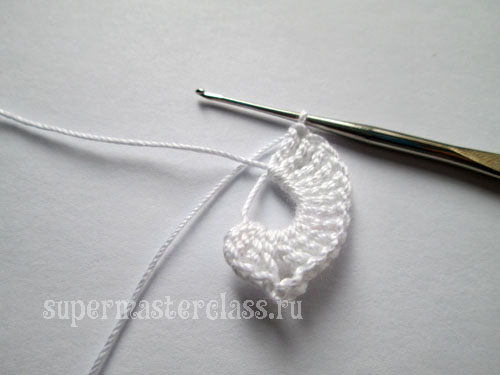 Knit a little crocheted heart