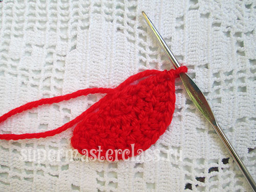 Crochet: a purse for a girl with a description