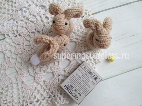 Scheme knit hare knitting