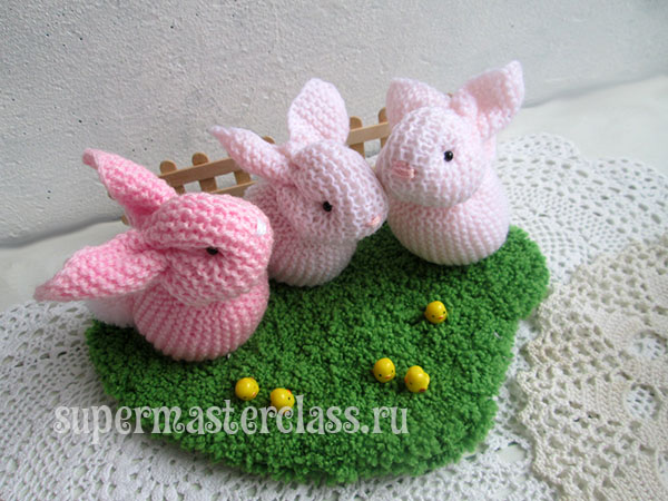 Knitting hare scheme