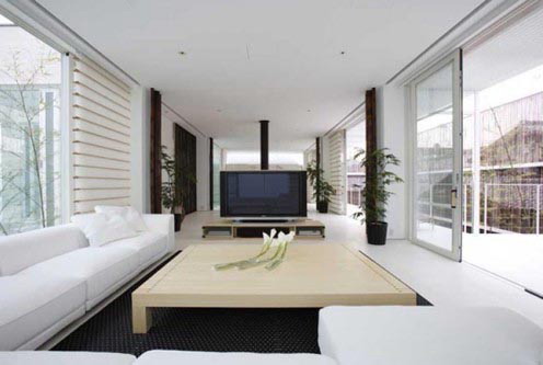 Japanese-Style Villa - Living Room