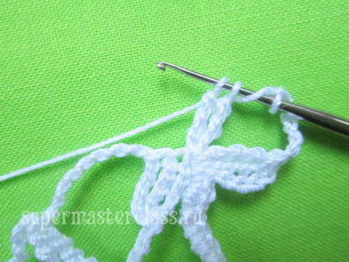 Knitting drugi płatek