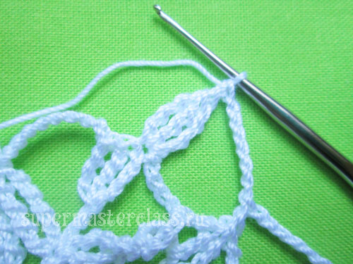 Pétale à tricoter