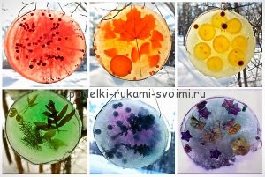 winter hand-made articles for children