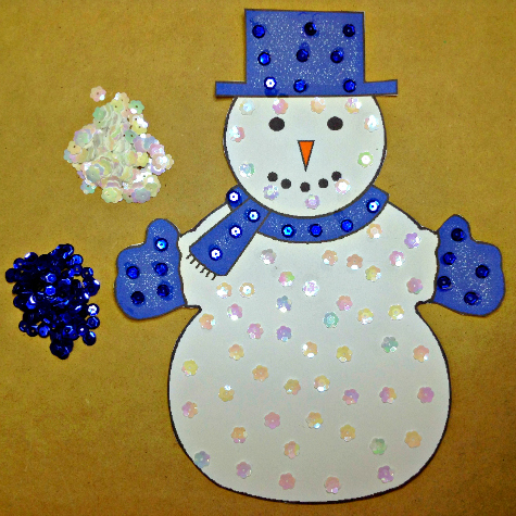 winter handmade articles for school for children 